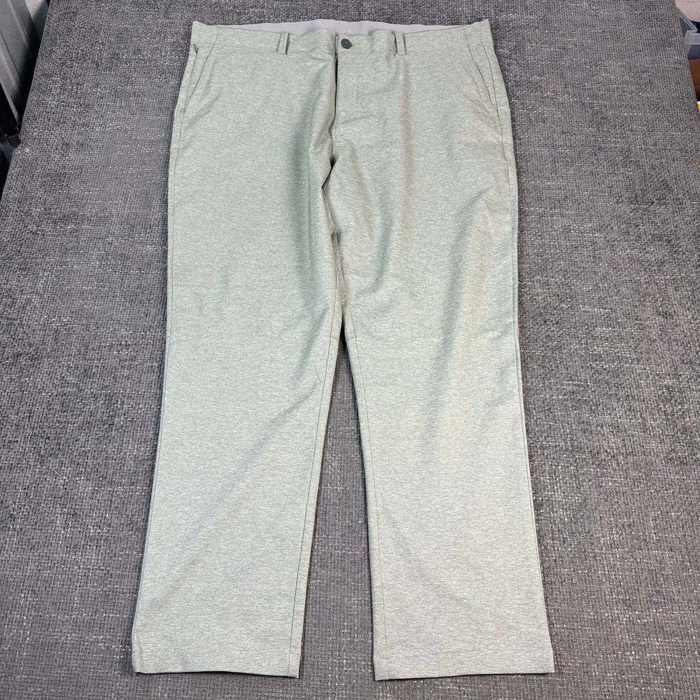 Tommy Bahama EB68 Performance Pants Mens 44x32 Light Green Heather Chino